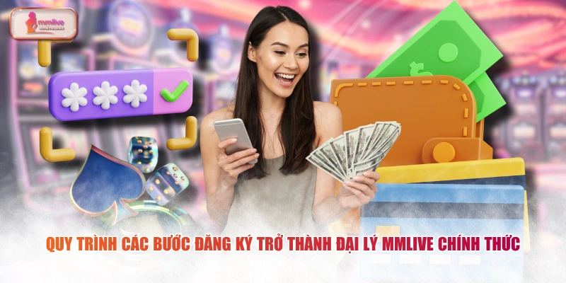 Quy trình các bước đăng ký trở thành đại lý MMLIVE chính thức